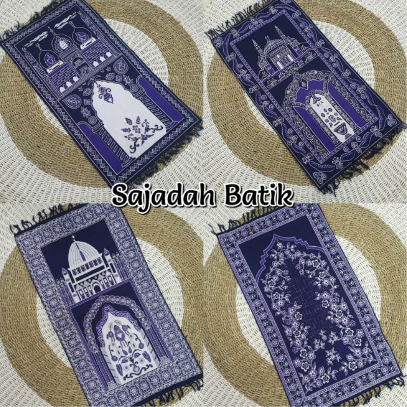 sajadah batik/ sajadah lipat / sajadah traveling