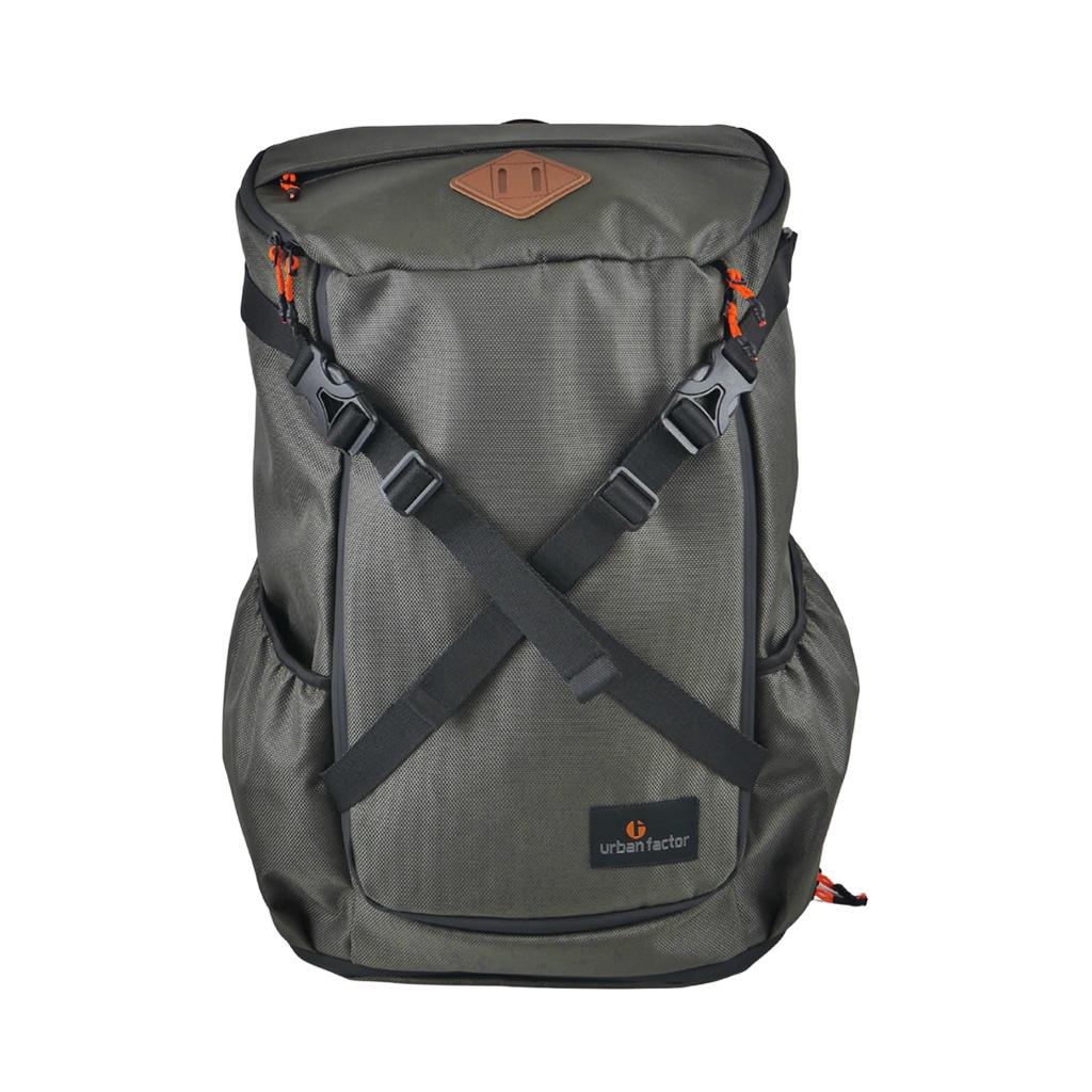 STOCKY GREY |ManNeedMe x URBAN| Tas Ransel Tas Travel Pria Wanita Backpack ORIGINAL