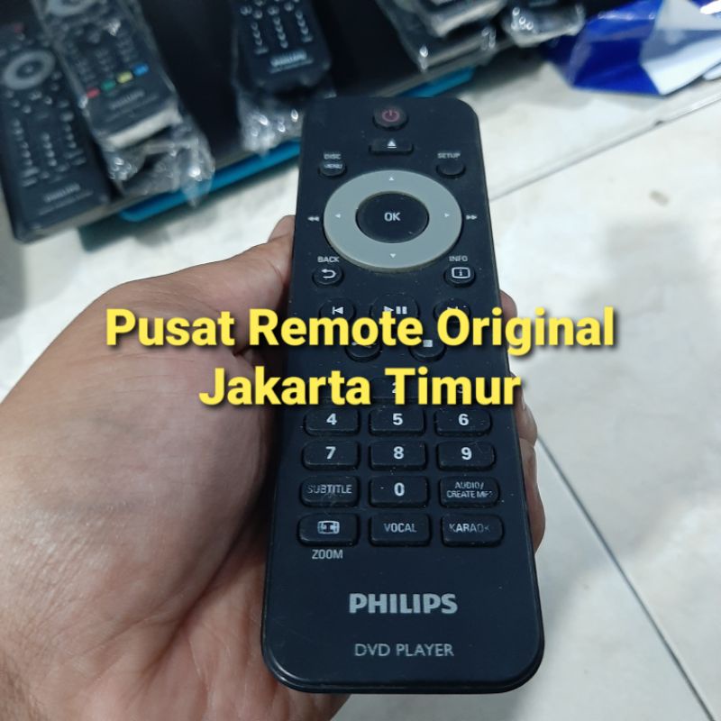 REMOTE REMOT DVD PHILIPS KECIL ORIGINAL ASLI