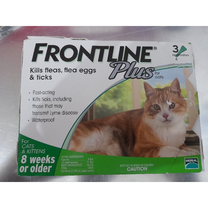 Frontline Plus Obat Tetes Kutu Kucing (1BOX)