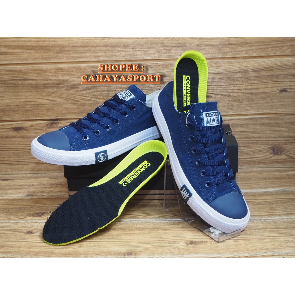 SEPATU CONVERSE ALL STAR LOW CHUCK TAYLOR II CONVERS ALLSTAR PENDEK SEPATUCONVERSE UNDEFEATED