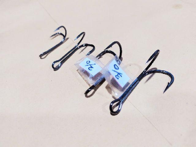 Double Hook No.1 Black Nikel