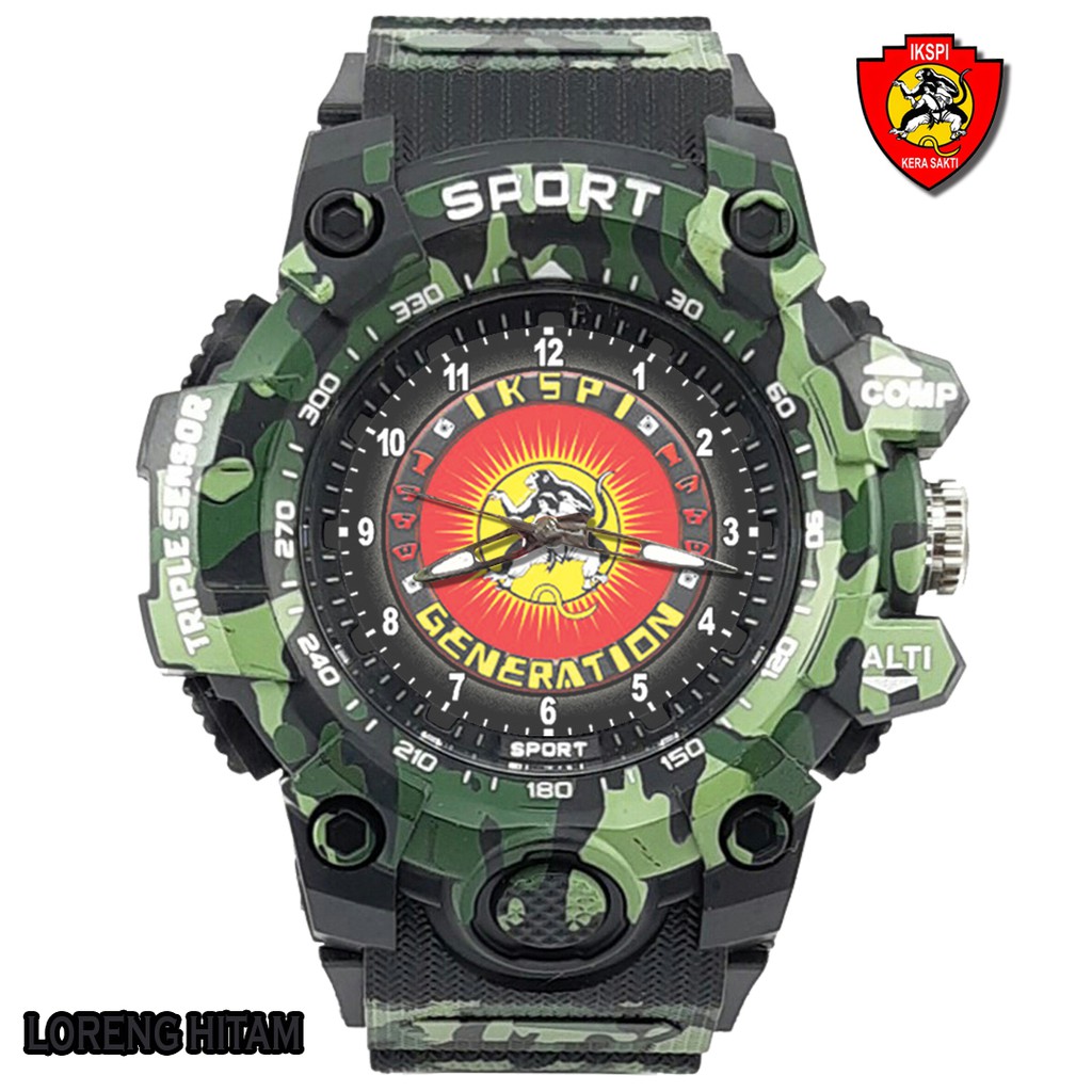 (Exclusive) PERGURUAN IKSPI / KERA SAKTI Loreng Army - Motif 11