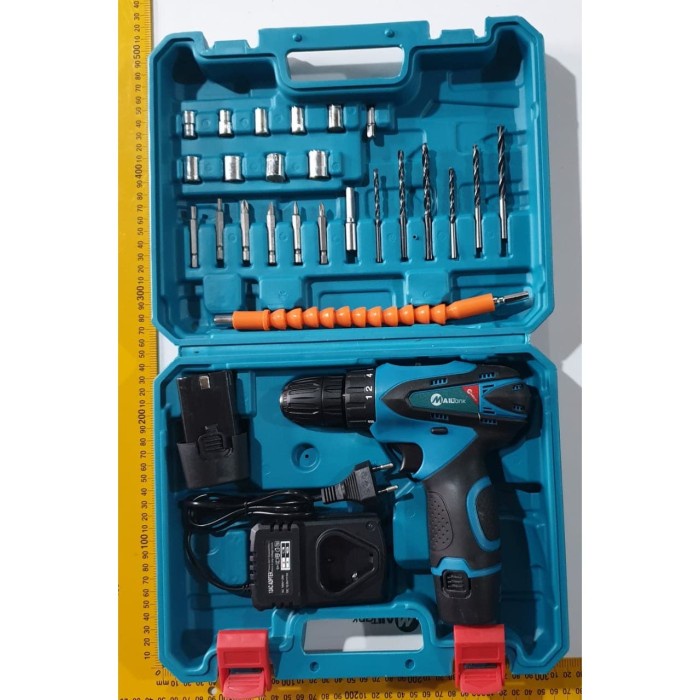 XENON 2 BATERAI Cordless Drill bor baterai 12 V ryu charger kenmaster