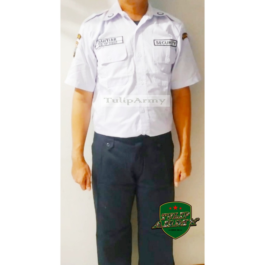 Stelan PDH security/satpam plus atribut