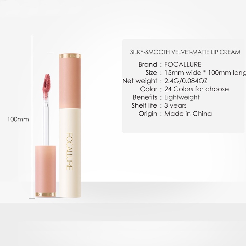 Focallure Velvet Smooth Lip Glaze FA196