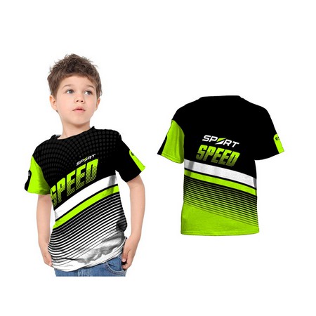 Tshirt kaos baju anak  jersey trail motor cross speed sepeda gowes drag bike L/P custom full print