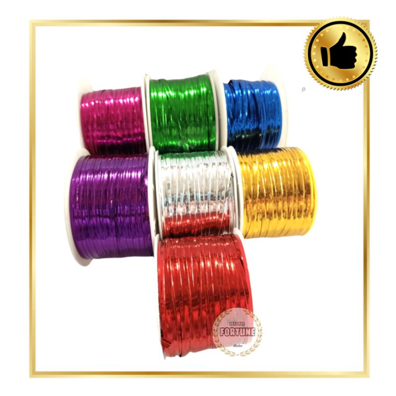 Kawat emas roll / kawat souvenir / tali souvenir