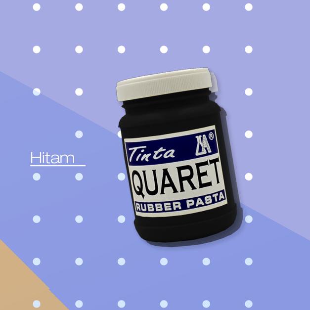 

➨ Cat Sablon Quaret Warna Hitam - 1/4 Kg ☻