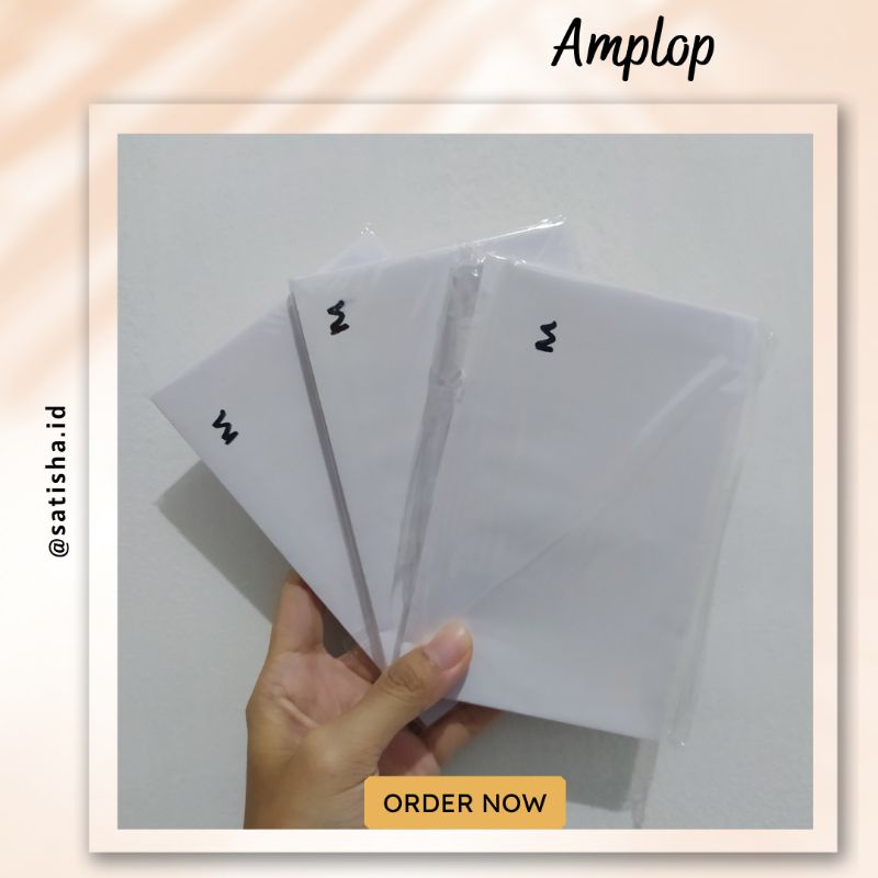 

Amplop Sedang isi 10