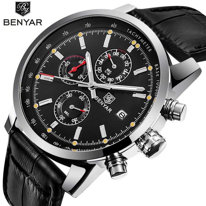 Kualitas Terbaik BENYAR Bergani Jam Tangan Analog - BY-5102M PROMO