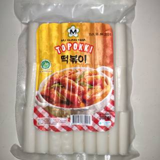 TOPOKKI - TTEOKBOKKI KUE BERAS KOREA 100gr ENAK MURAH