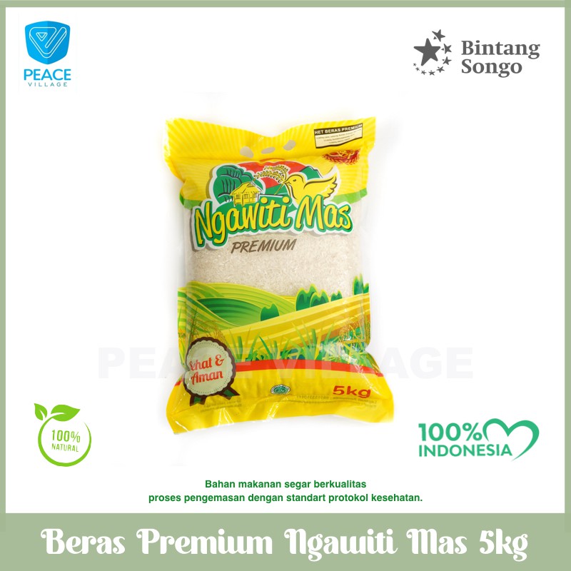 BERAS PREMIUM NGAWITI MAS 5KG
