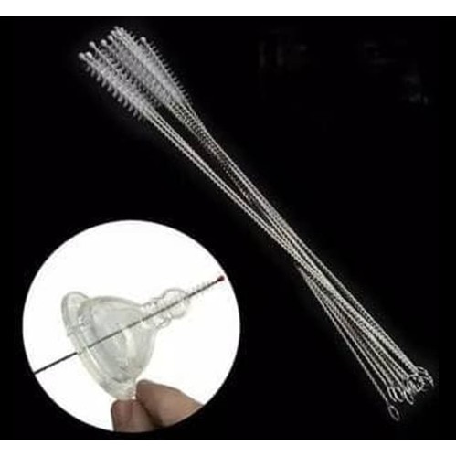 

Sikat Pembersih 25cm Dot Bayi Brush Sedotan Stainless Steel Straw