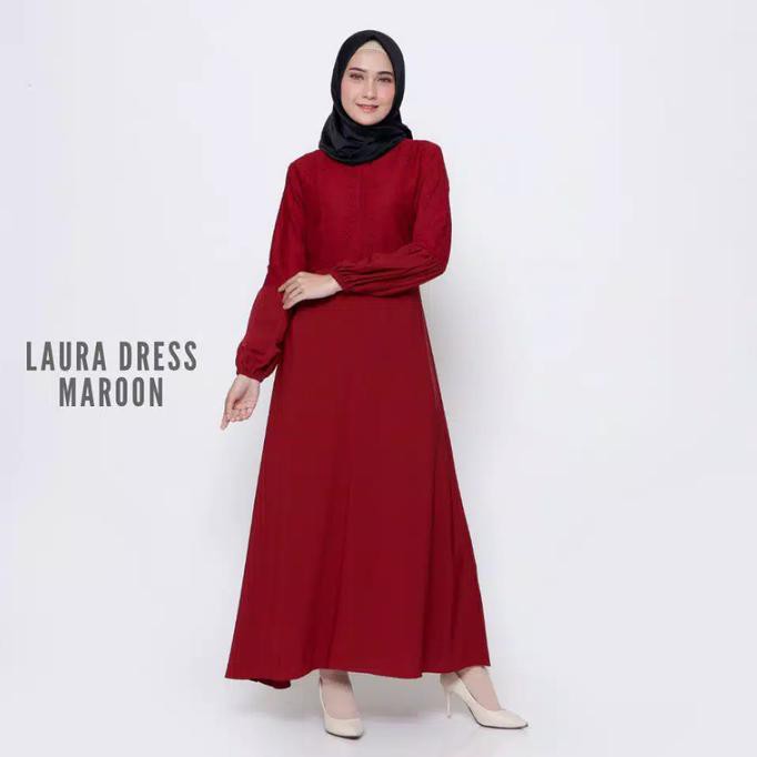 Gamis Gaul 2020 Baju Dress Cewek Elegan Gamis Wanita Muslimah Fashion Muslim Terbaru Ladangki