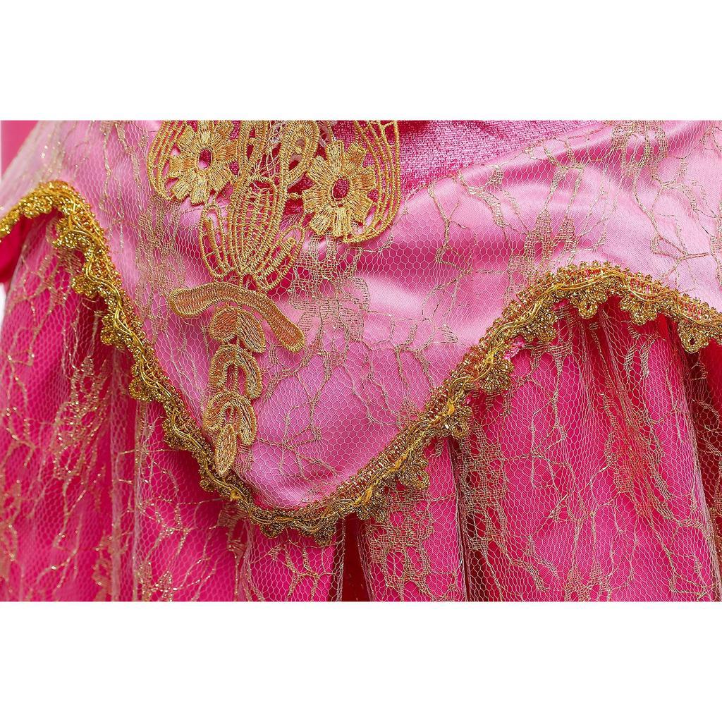 Kostum Dress Princess Aurora Pink