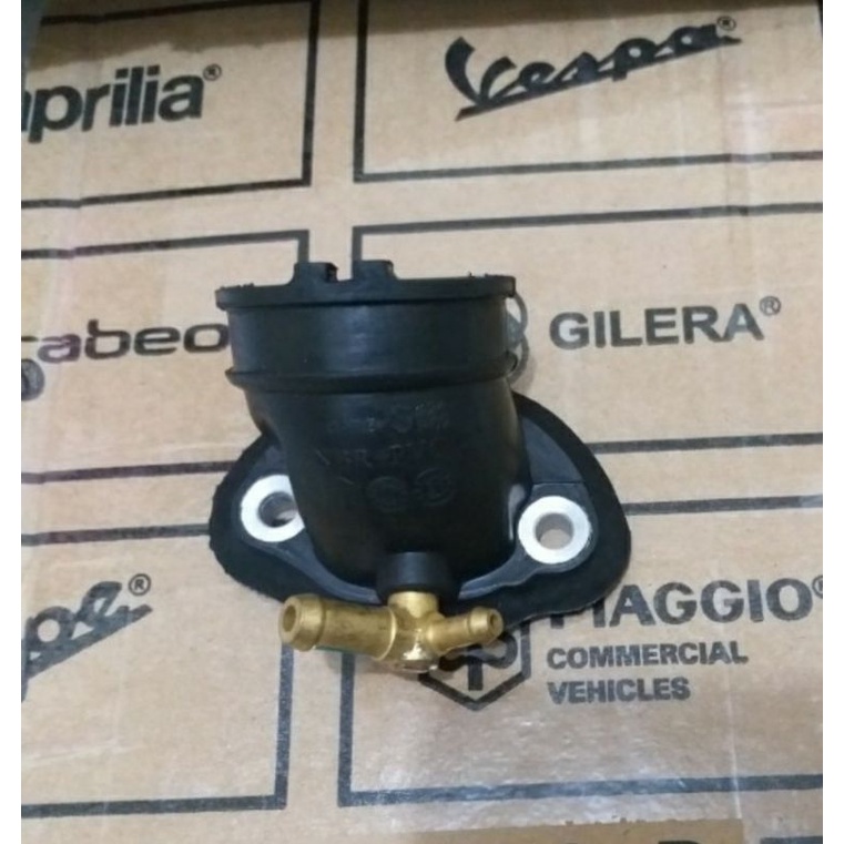 Karet Intake Manifold Karbu Vespa LX 125 2V Karbu Original