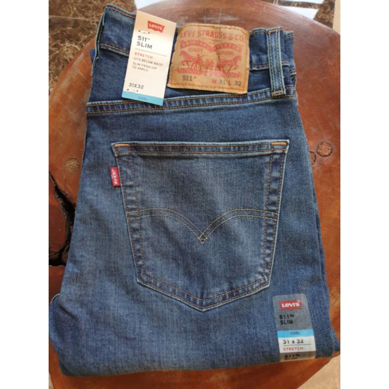 Levi's 511 Slim Fit Kiwi Overt Dark Cool (04511-3415)