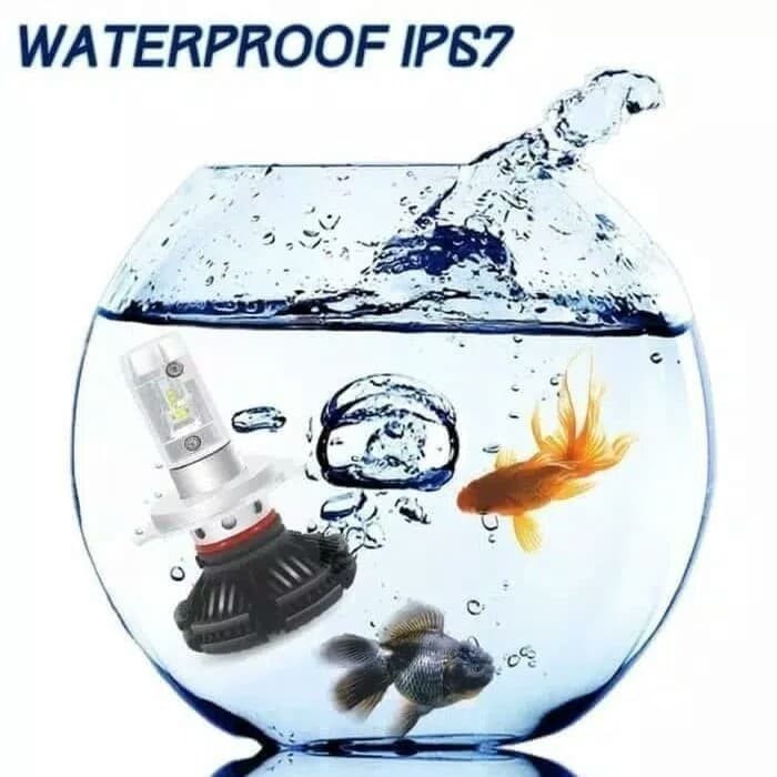 led headlamp lampu utama led h7 x3