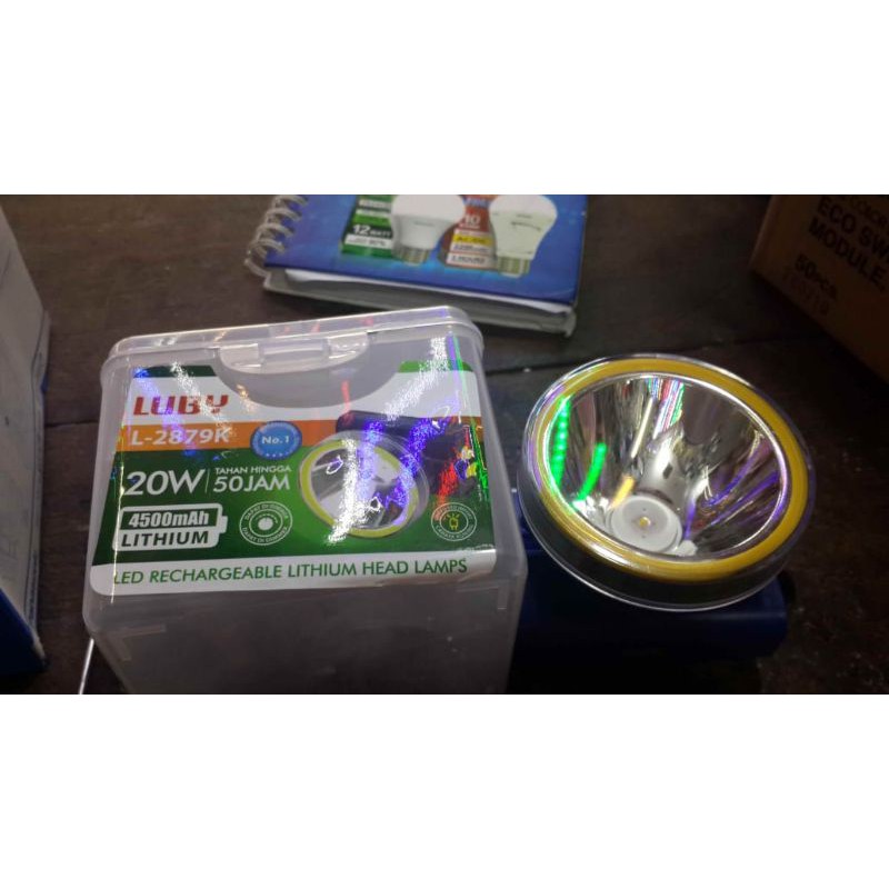 Senter Kepala Senter Berburu Luby 20 Watt 2879 K