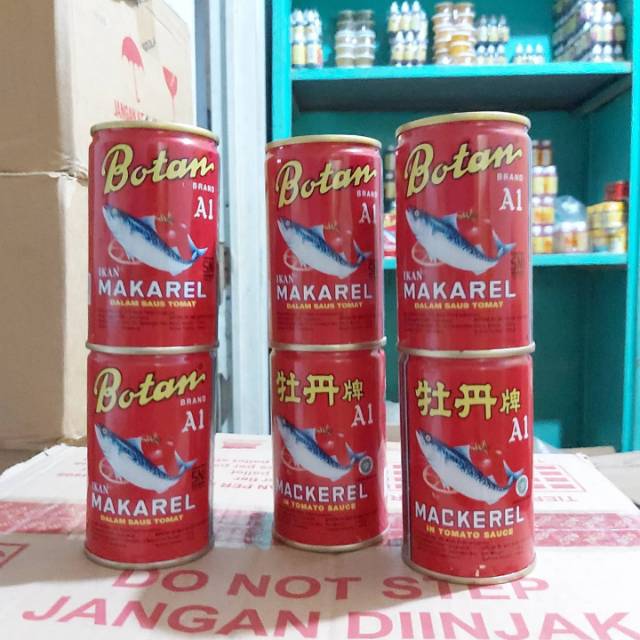 

Botan Ikan Makarel Saus Tomat uk. 155gr & 425gr