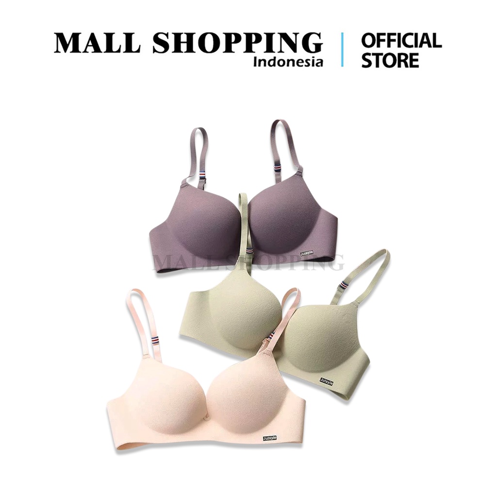 (COD) Bra Mulus Pakaian Dalam Wanita BH Bralette MALL SHOPPING