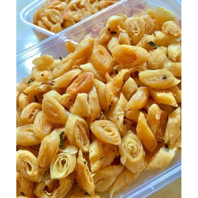 

kripik lumring / lumpya kering / kripik kulit lumpya / popia aneka rasa