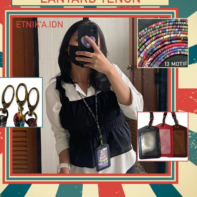 

Harga Murah.. LANYARD TENUN / ID CARD HOLDER TALI