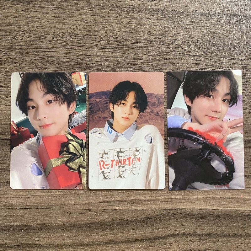 (BOOKED) TAKE ALL PC SWEATSHIRT JUNGWON + SPECIAL BOX HOLIDAY JUNGWON ENHYPEN MERCH LITTLE WISHES LI