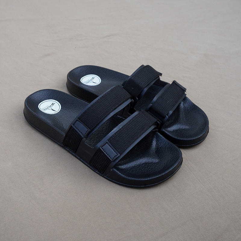 SANDAL SLOP PRIA ANTI SLIP BAHAN KARET RINGAN SANDAL POLOS PRIA MURAH