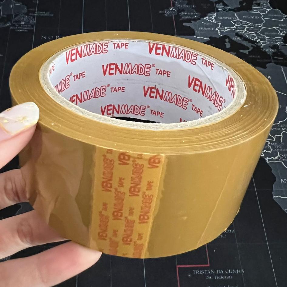 

Terbaik 6 PCS LAKBAN BENING / COKLAT // 48MM X 100 YARD // MERK VENMADE ✓