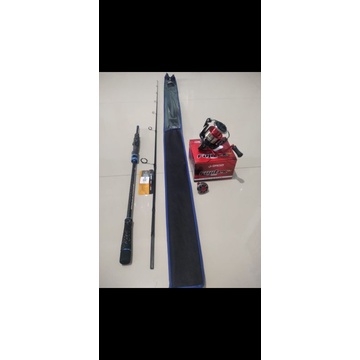 sepaket joran daido POSEIDON Proseries dan reel daido fujitex sw