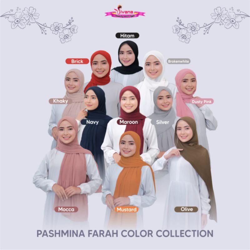 Pashmina Farah By SIVANA HIJAB