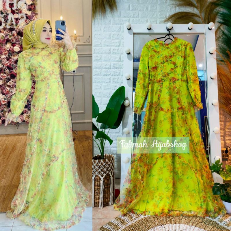( BISA COD ) NEW DRESS RAYA TILE IMPORT VOL 4 ORI SHELLASAUKIA AGEN GRESIK