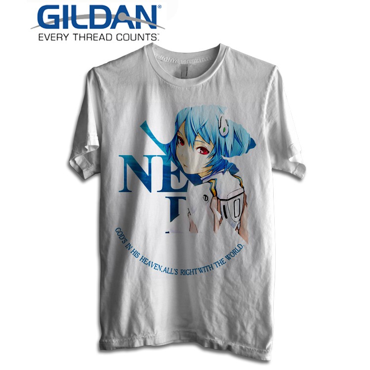 Kaos Evangelion " Rei Ayanami " NEW STATES APPAREL Tshirt