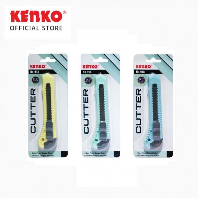 

KENKO CUTTER WARNA PASTEL, tajam dan mudah untuk digunakan