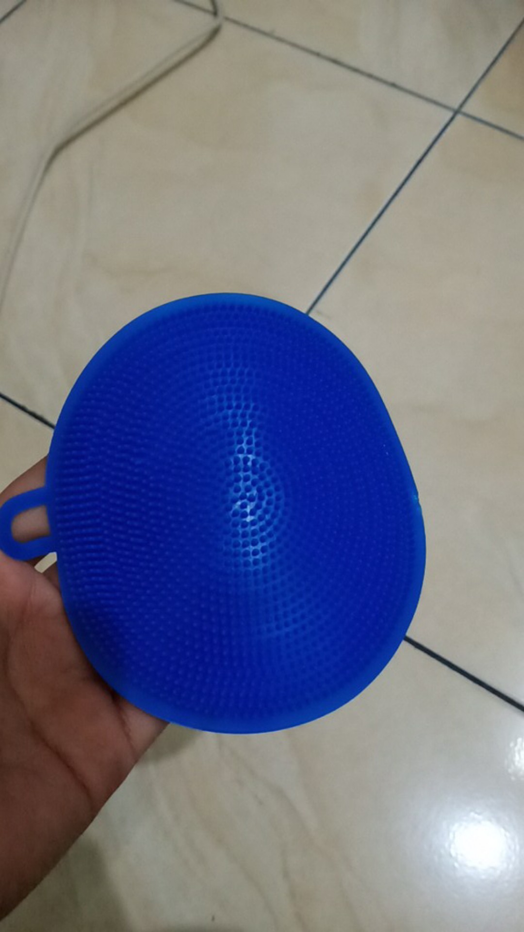 Spon Serbaguna Alat Cuci Piring Wajan Silicon Pembersih Serbaguna Dapur