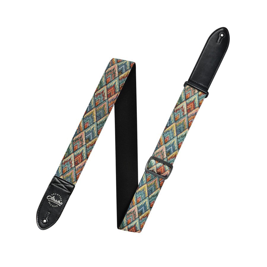 Amumu CO14J Strap Gitar motif Color Rhombus Jacquard