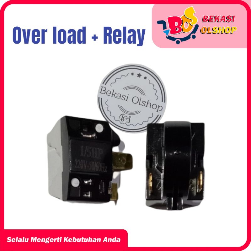 Overload dan Relay Kulkas