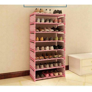 Rak sepatu sandal import 8 susun/ Lemari unik sepatu sandal serbaguna