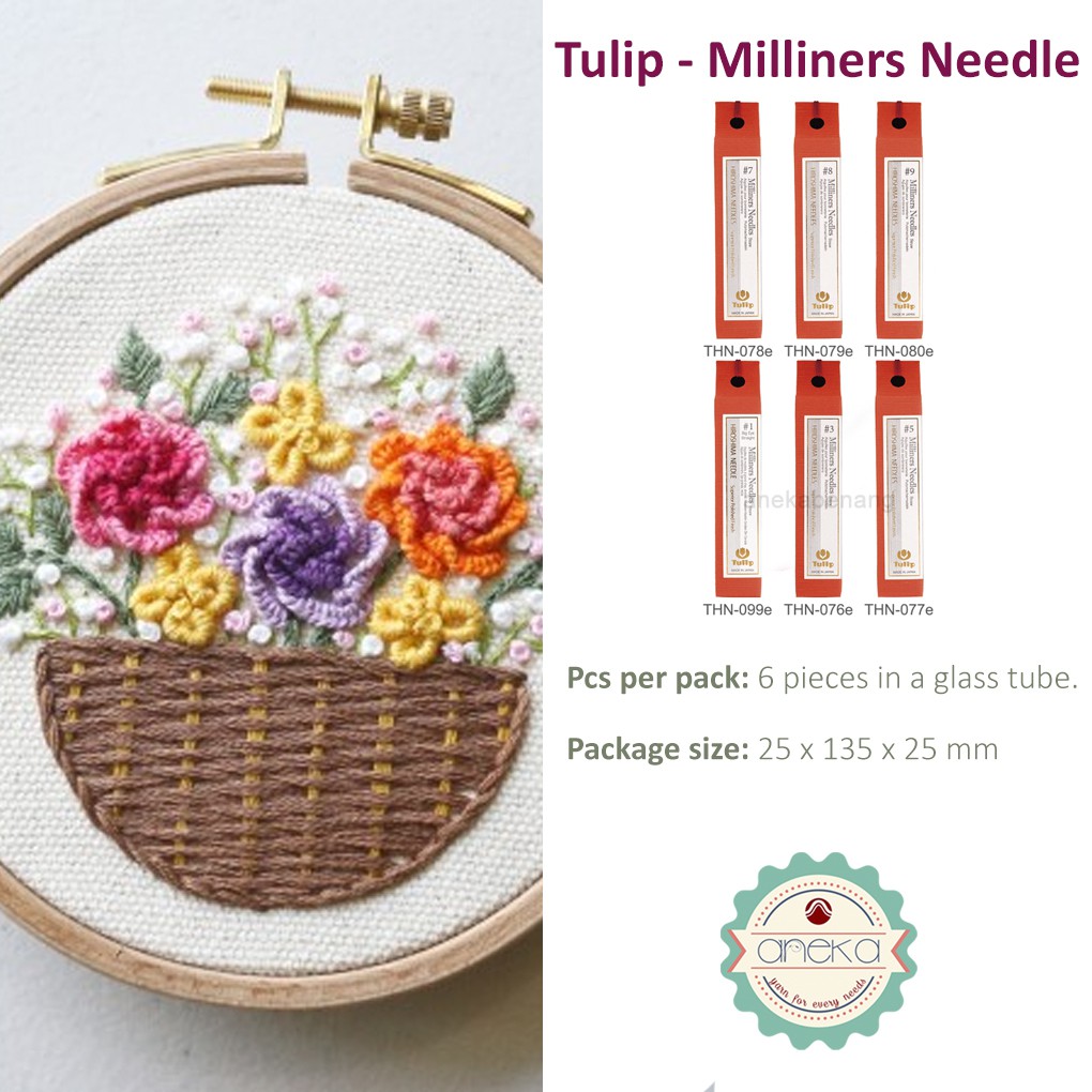 Jarum Quilting Tulip Milliners Needles