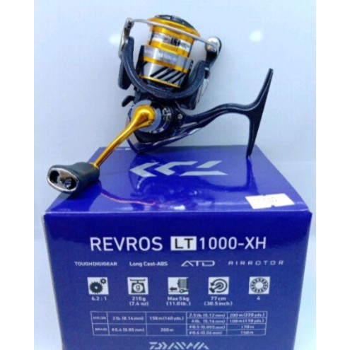 Reel DAIWA REVROS RR LT / LT HG LT / TG LT / 1000 2000 2500 3000 BARU DAN ASLI