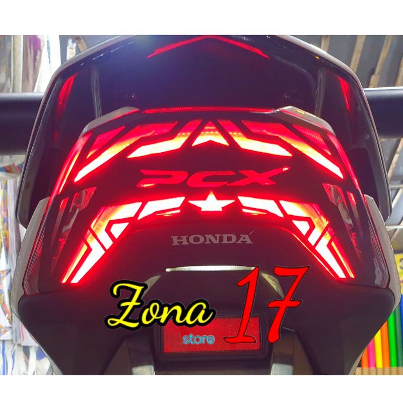 STIKER STOPLAMP BELAKANG PCX 160