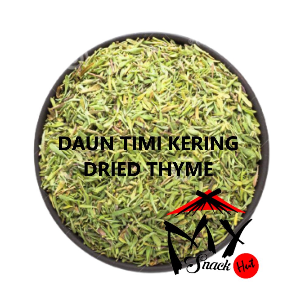 THYME 5GR - DRIED DRY THIME LEAVES LEAF HERBS - DAUN TIMI KERING REMPAH BUMBU MASAKAN EROPA IMPORT