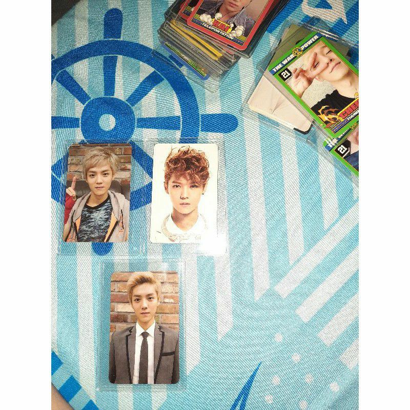 (BOOKED) PC Photocard Luhan EXO Overdose, XOXO KISS & HUG