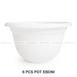 Grosir Pot Bunga 33 cm - Pot Plastik Tanaman - Pot Tanaman - Pot Buah - Tabulampot - Clio Eboni 33