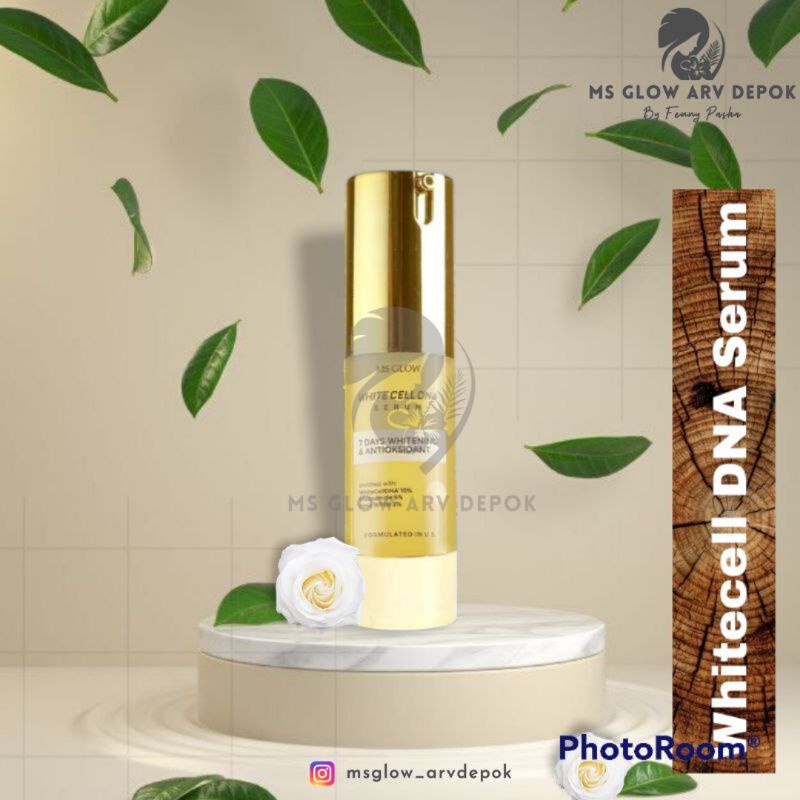 WHITECELL DNA SERUM MS GLOW ORIGINAL / SERUM DNA MS GLOW FREE GIFT MENARIK / DTE MINI / DNA SALMON