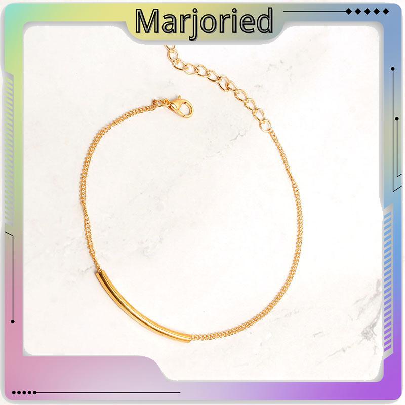 Vintage Fashion Metal U Tube Anklet Beach Summer Alloy Anklet-MJD