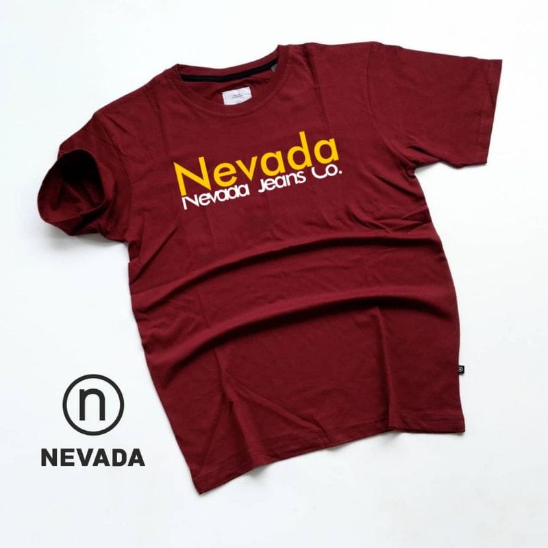 [Bayar di tempat] Kaos Distro Nevada Size L XL Terlaris