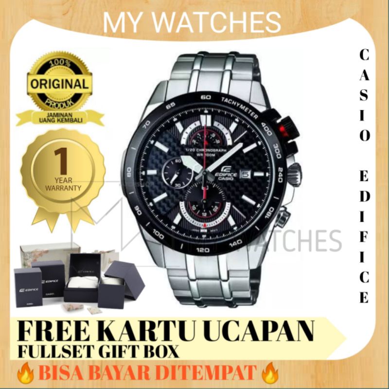 Jam Tangan Casio Edifice Original EFR 520SP 1AVDF | Casio Edifice EFR520 | Fashion Pria